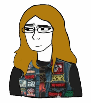 Thrash Metal Smirk Wojak
