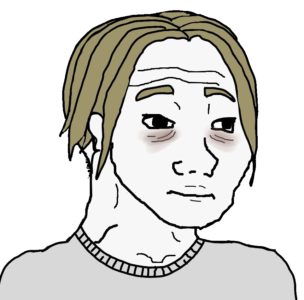 Tired Blonde Wojak