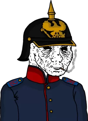 Tired Prussian Soldier Wojak