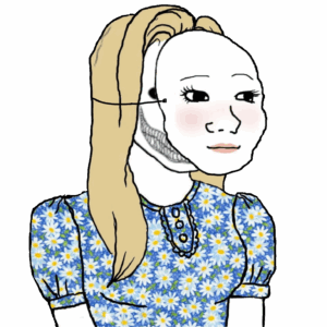 Tradwife Mask Wojak