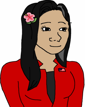 Tulsi Gabbard Tradwife Wojak