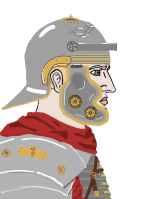 Upper Body Roman Soldier Chad
