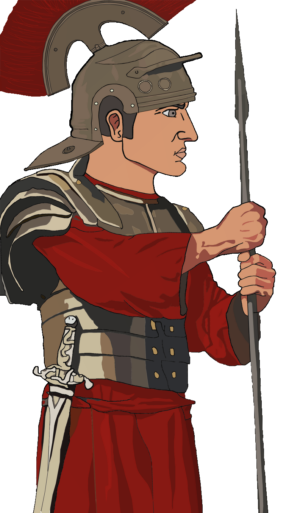 Upper Body Roman Soldier Chad Wojak