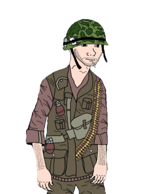 Upper Body Vietnam War Wojak