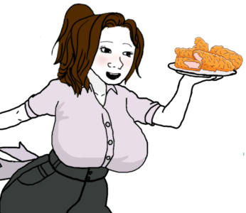 Waitress Tendies Wojak