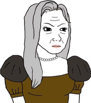 Wealthy Elderly Woman Wojak