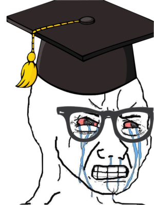 Wojak-crying-graduation