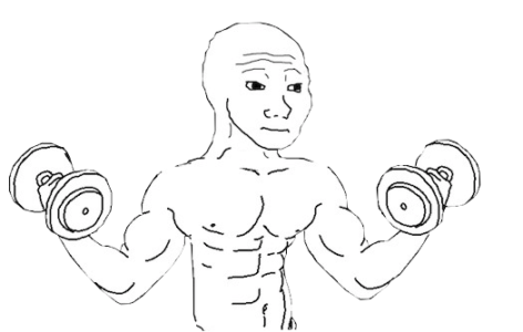 Wojak-lifting-weights-curls