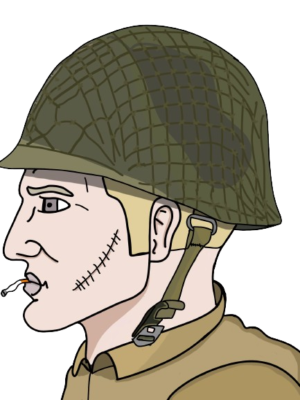 Ww2 American Soldier Chad