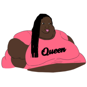 Yas Queen Obese Black Wojak