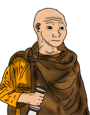 Yellow Toga Roman Citizen Wojak