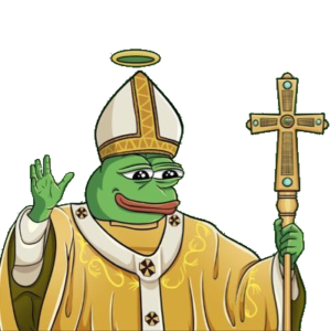Yellow Vestment Pope Pepe